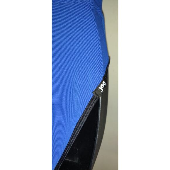 Vintage Y2K Jag Royal Blue Swimsuit Sz 10 Tank Style One Piece Sheer Mesh USA - Picture 5 of 16